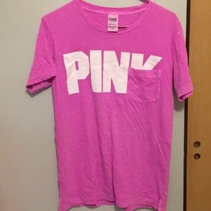 Victoria secret pink, oversized tee shirt x small